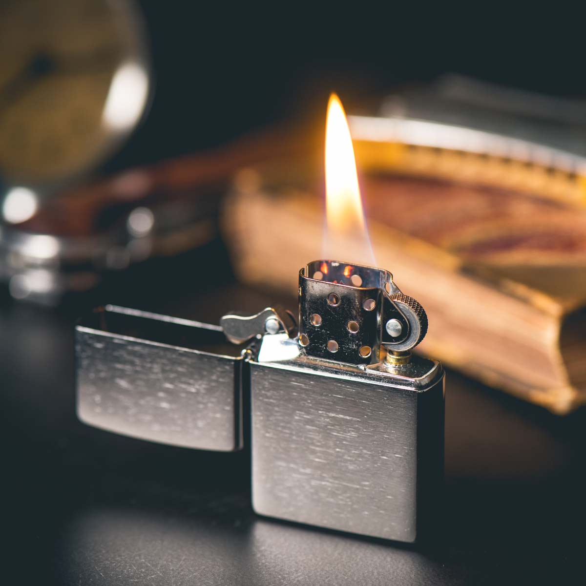 Проверка механизма Zippo Проверка механизма Zippo