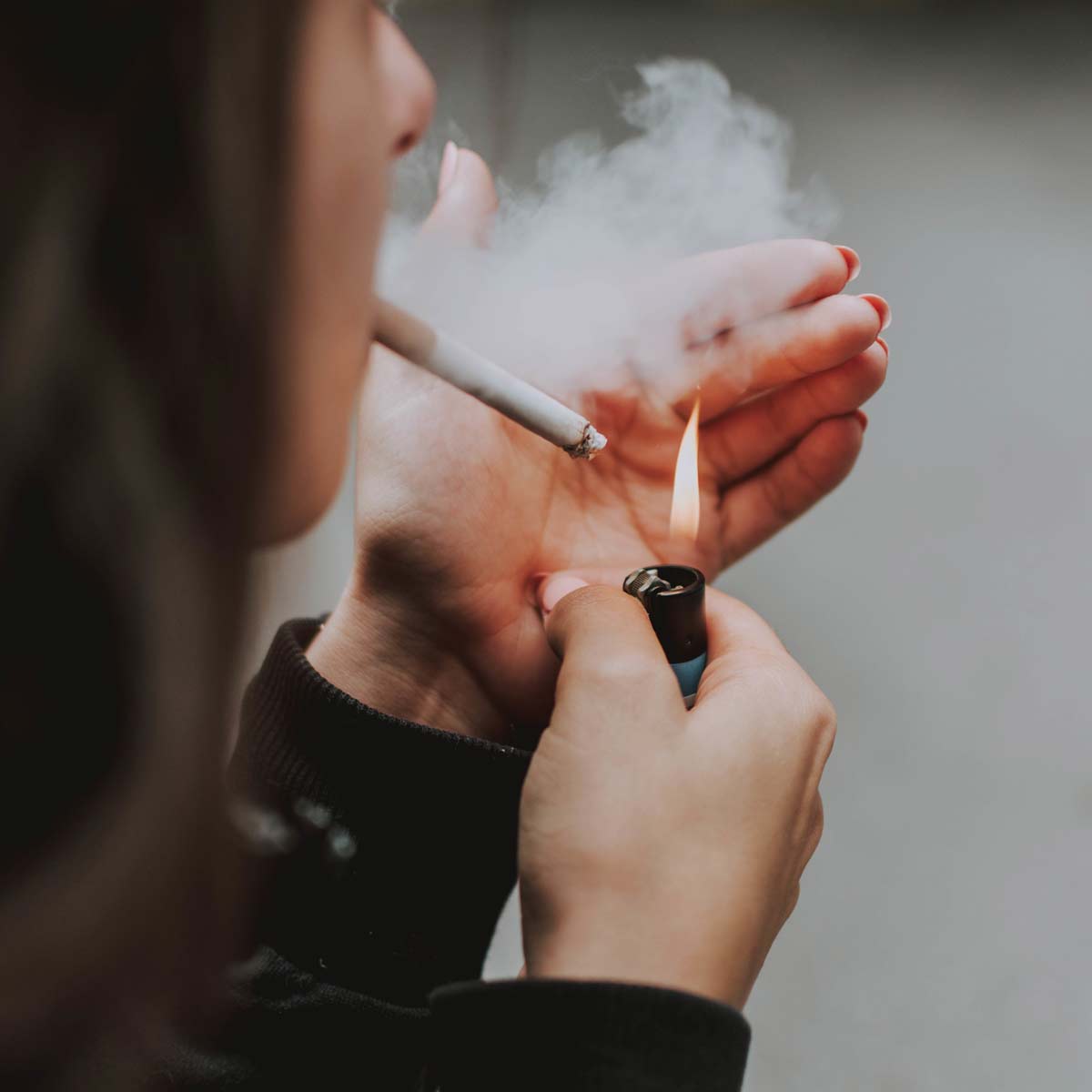 Среднее содержание никотина в традиционных сигаретах Среднее содержание никотина в традиционных сигаретах