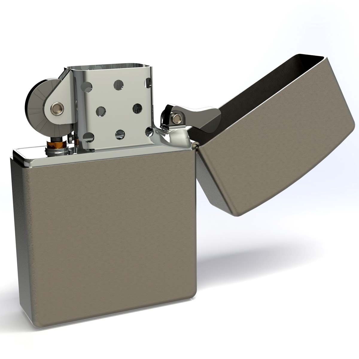 Флажок в зажигалке Zippo Флажок в зажигалке Zippo