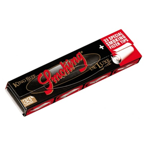 Бумага сиг. SMOKING King Size Deluxe+Filter Tips (33х24)