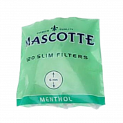 Фильтры сиг. MASCOTTE Slim Filters Mentol (6мм/15мм)