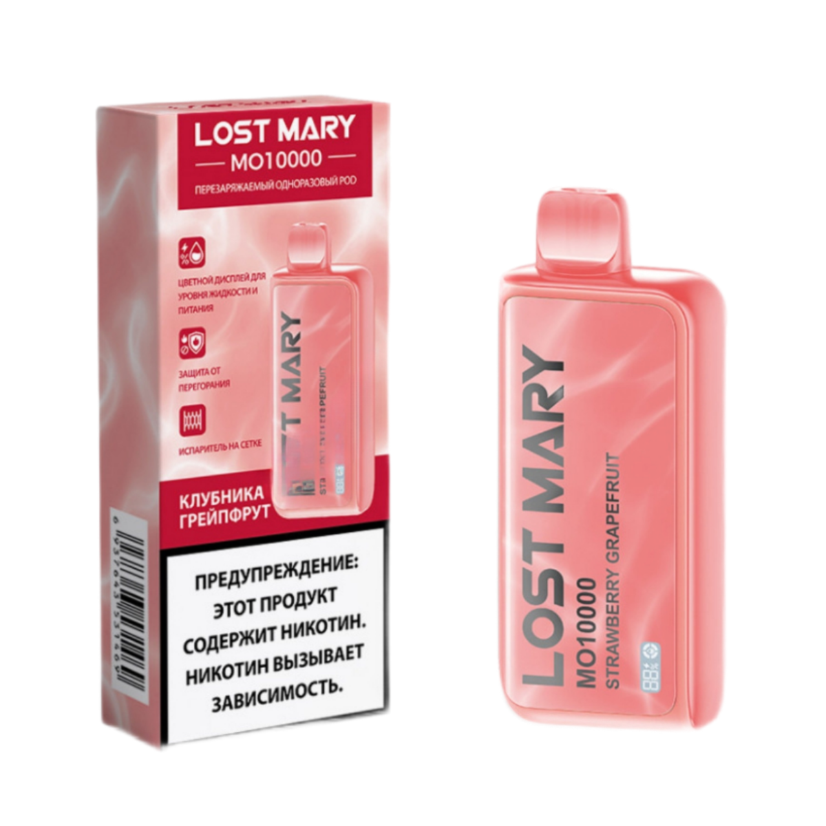 LOST MARY MO 10000 Клубника грейпфрут 2%