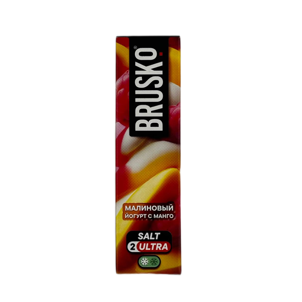 Brusko Salt (Chubby) ultra Малиновый йогурт с манго 35мл.20мг.