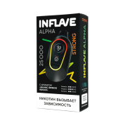 INFLAVE ALPHA 25000 Strong Ананас зеленое яблоко 2%