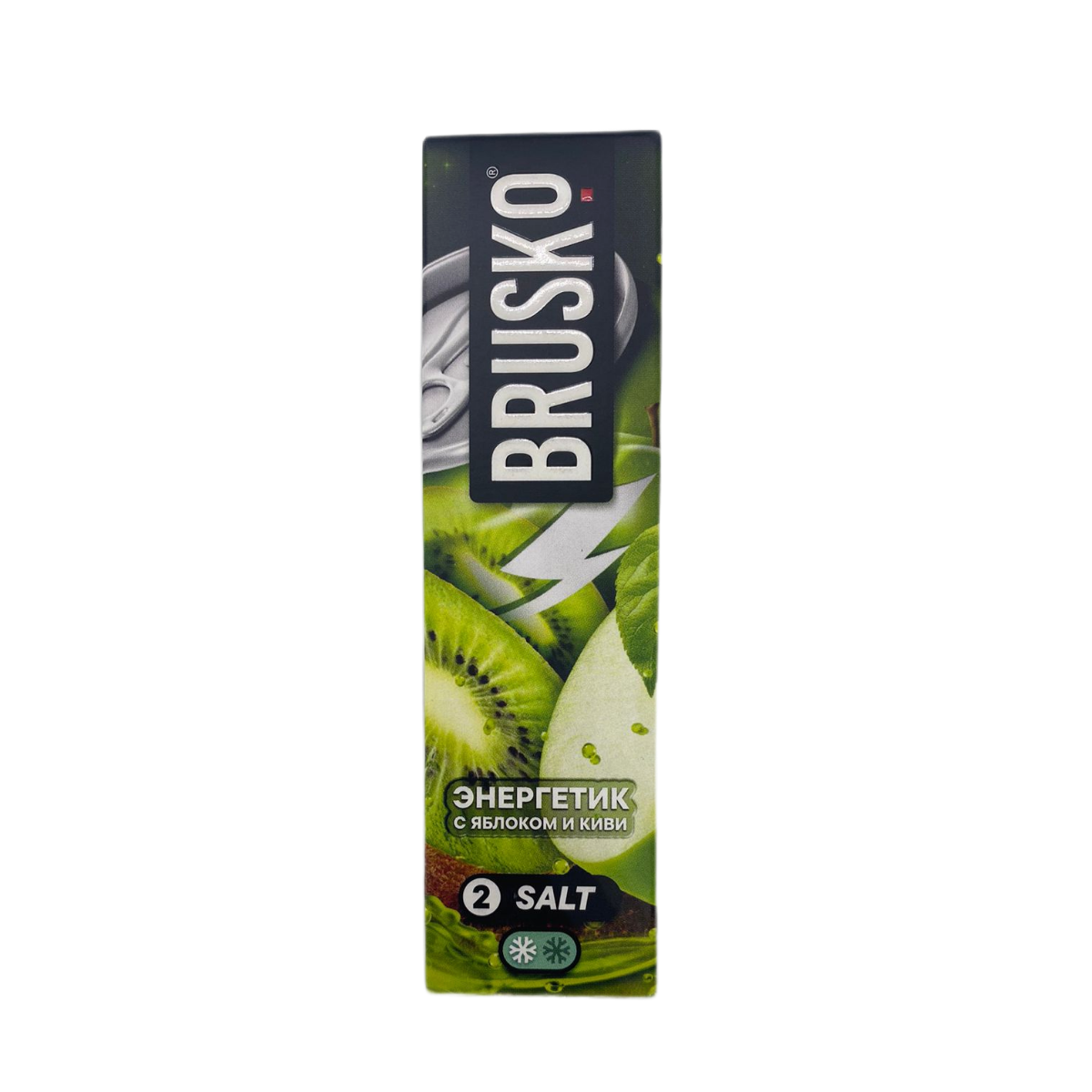 Brusko Salt Chubby Энергетик яблоко киви 35мл 2%