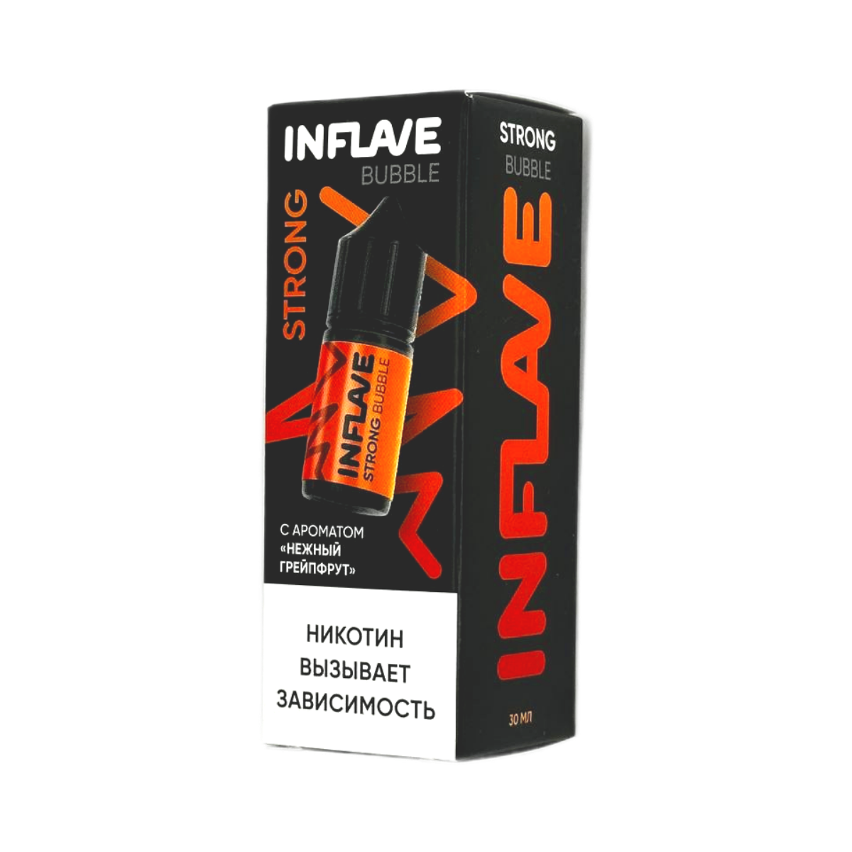 INFLAVE BUBBLE Strong Нежный грейпфрут 30мл.20мг.