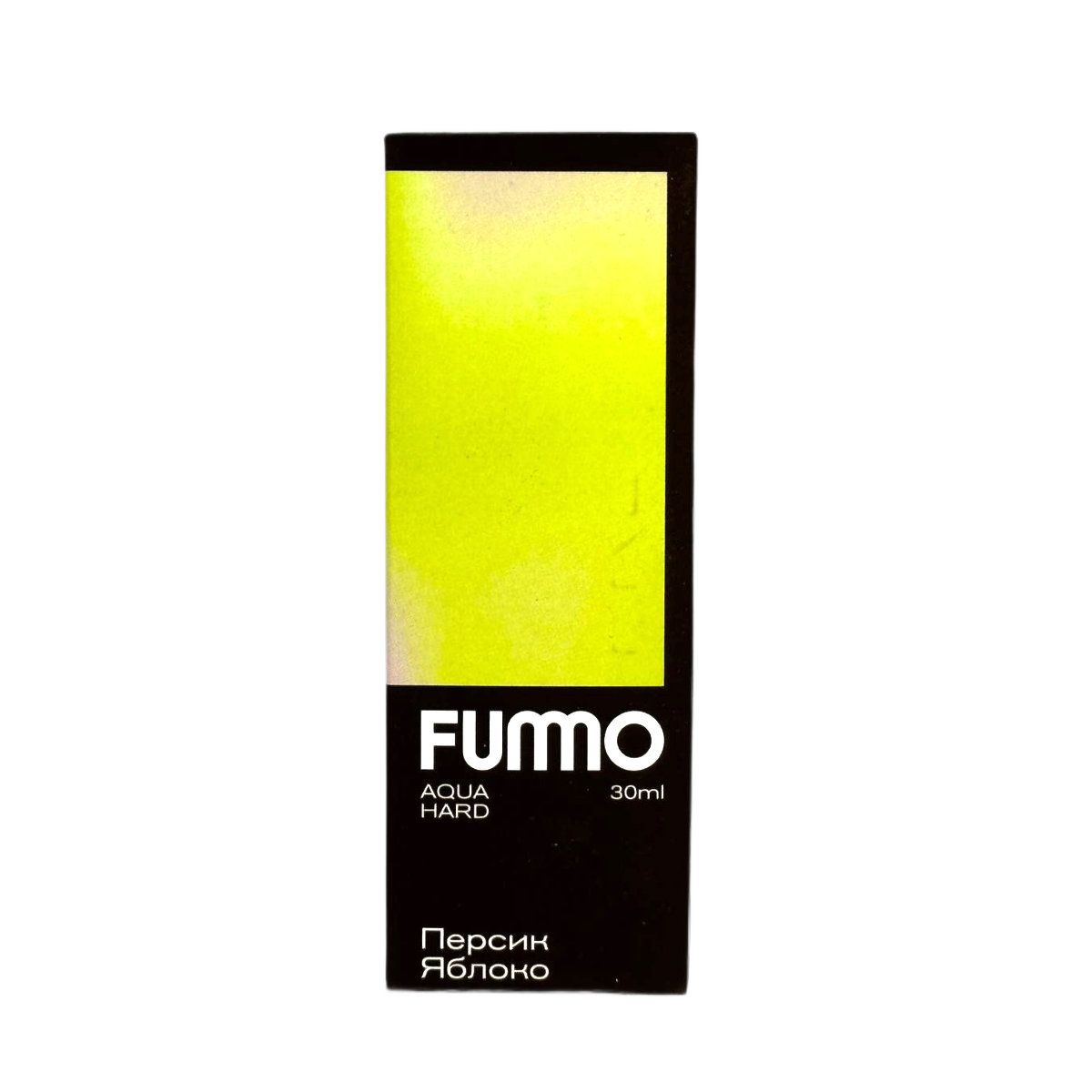 FUMMO AQUA HARD Персик яблоко 30мл.20мг.