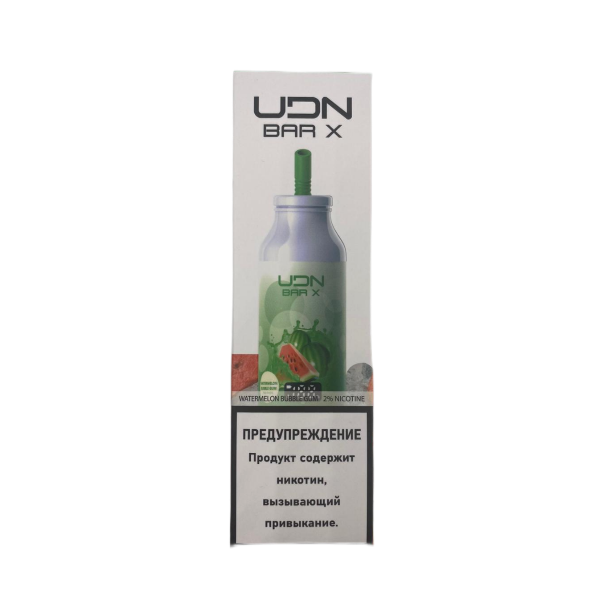 UDN BAR X 7000 NEW LED Арбузная жвачка 2%