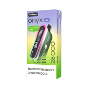 INFLAVE ONYX PRO 28000 Зеленое яблоко банан 2%