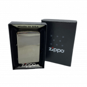 ZIPPO/150 Classic покр.Black Ice,лат-сталь,черн,глянц.
