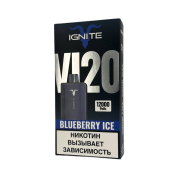 IGNITE V 120 12000 Blue New Черника Лёд 2%