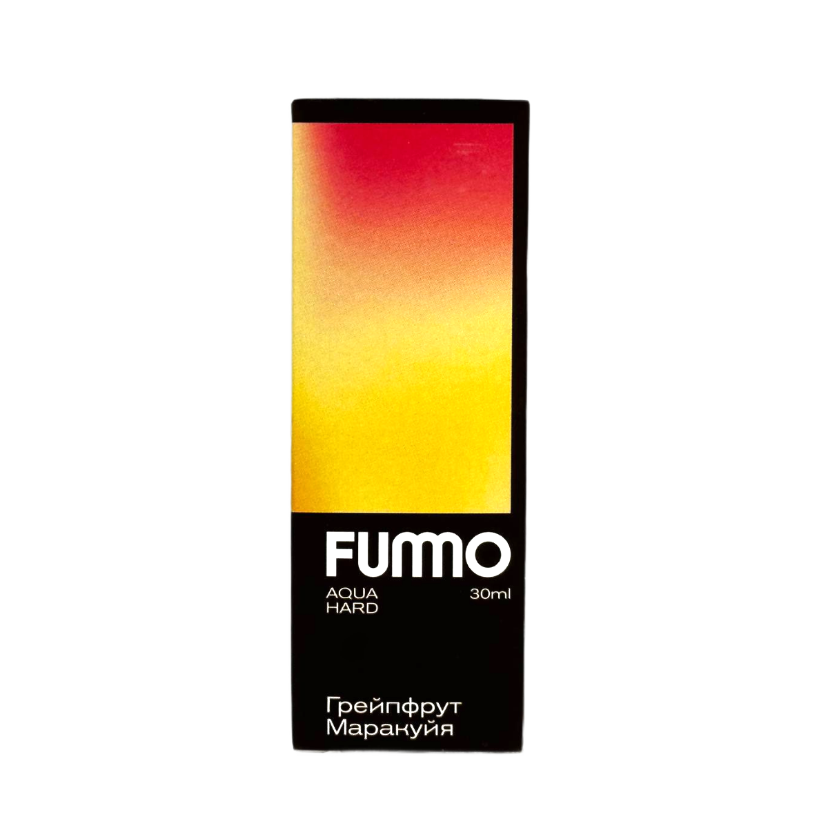 FUMMO AQUA HARD Грейпфрут маракуйя 30мл.20мг.
