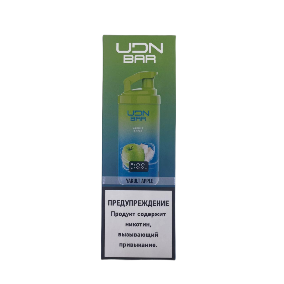 UDN BAR 7000 Йогурт со вкусом яблока 2%