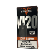 IGNITE V 120 12000 Black New Кислые мармеладные мишки 2%