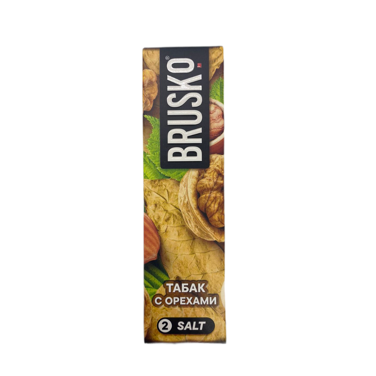 Brusko Salt Chubby Табак с орехами 35мл 2%