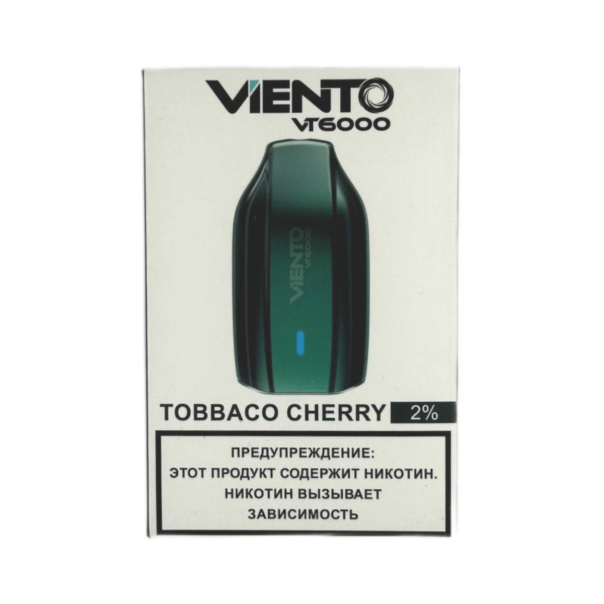 VIENTO VT 6000 Табак вишня 2%