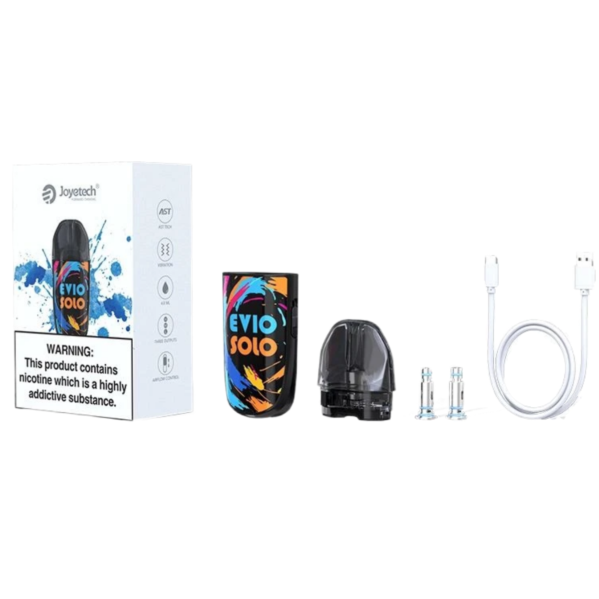 Joyetech EVIO SOLO 1000mAh Kit  Blue JOYE-079D