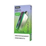 INFLAVE SLIM 16000 Зеленое яблоко лемонграсс 2%