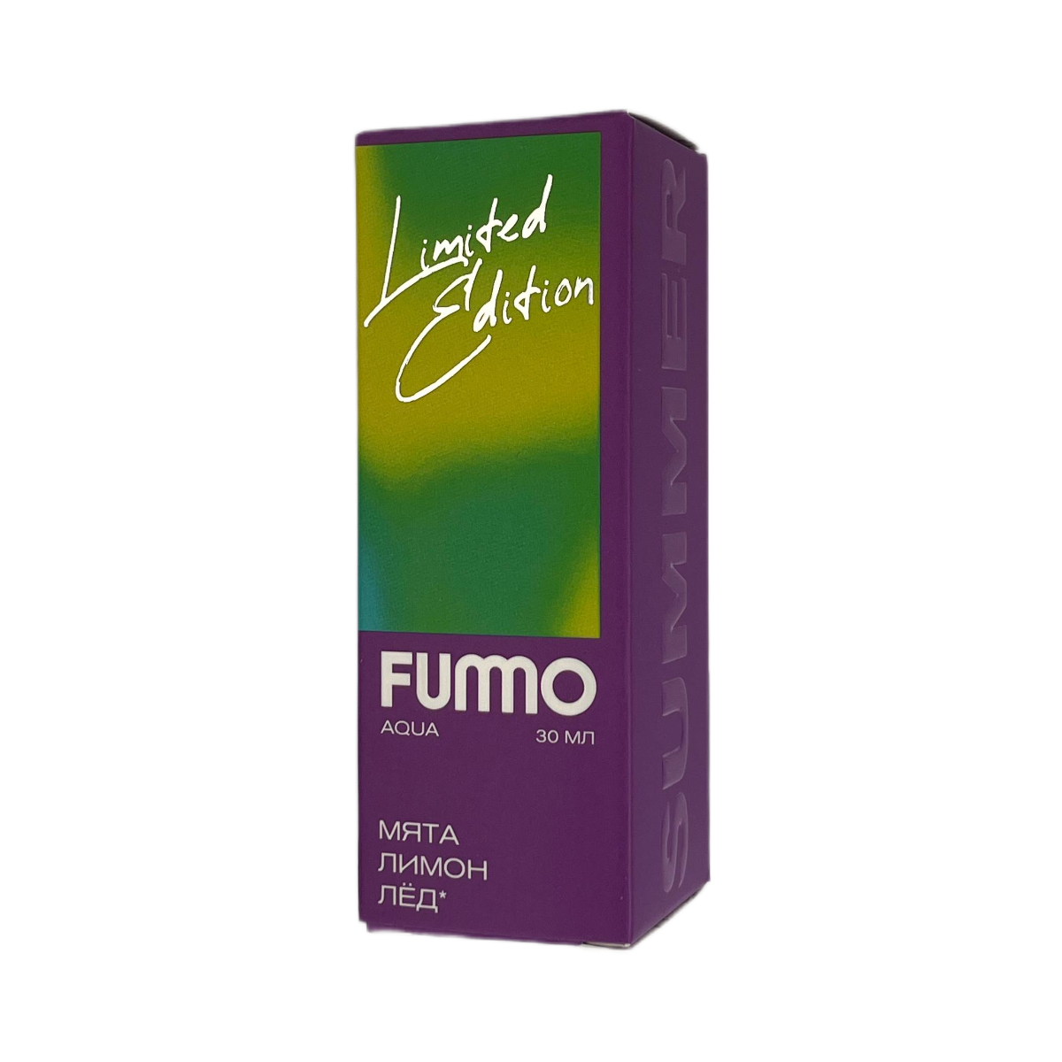 FUMMO AQUA SUMMER Мята лимон лёд 30мл.20мг.