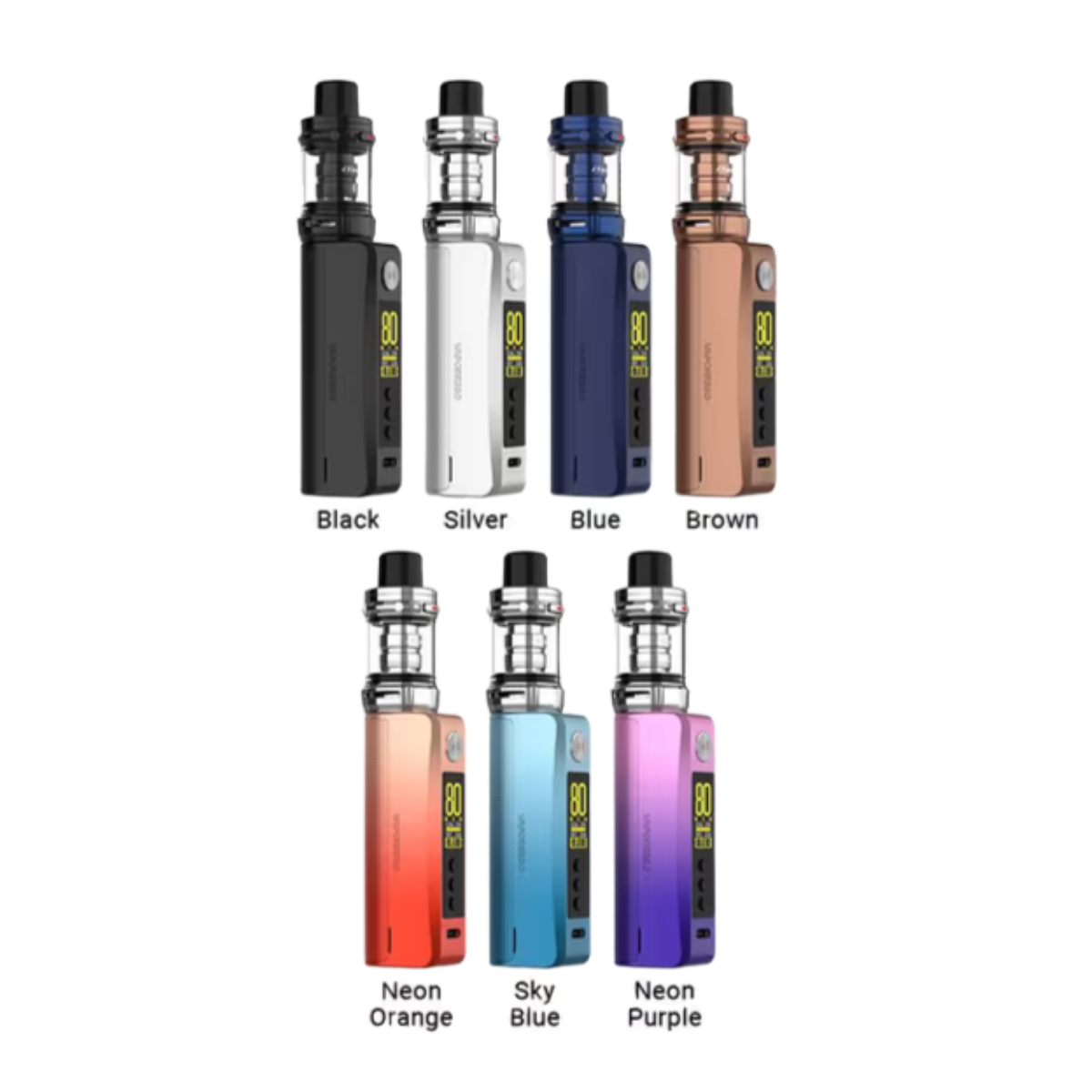 Vaporesso GEN 80 S kit-5ml Light Silver VRR-0067B