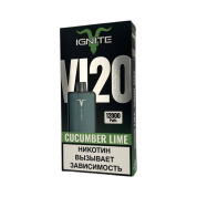 IGNITE V 120 12000 Green New Огурец и лайм 2%