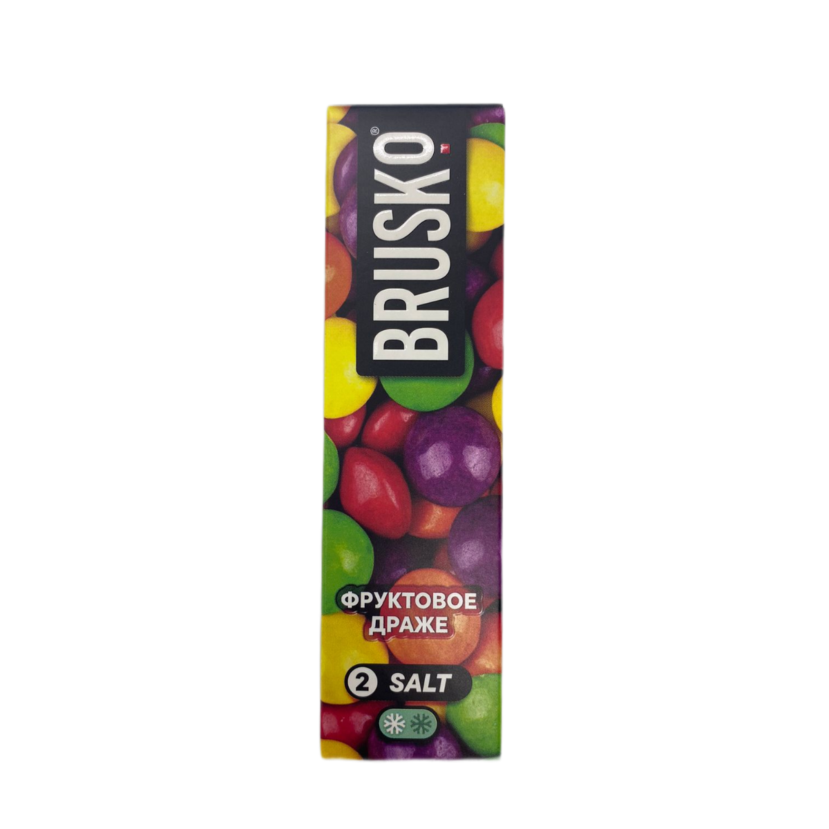 Brusko Salt Chubby Фруктовое драже 35мл 2%