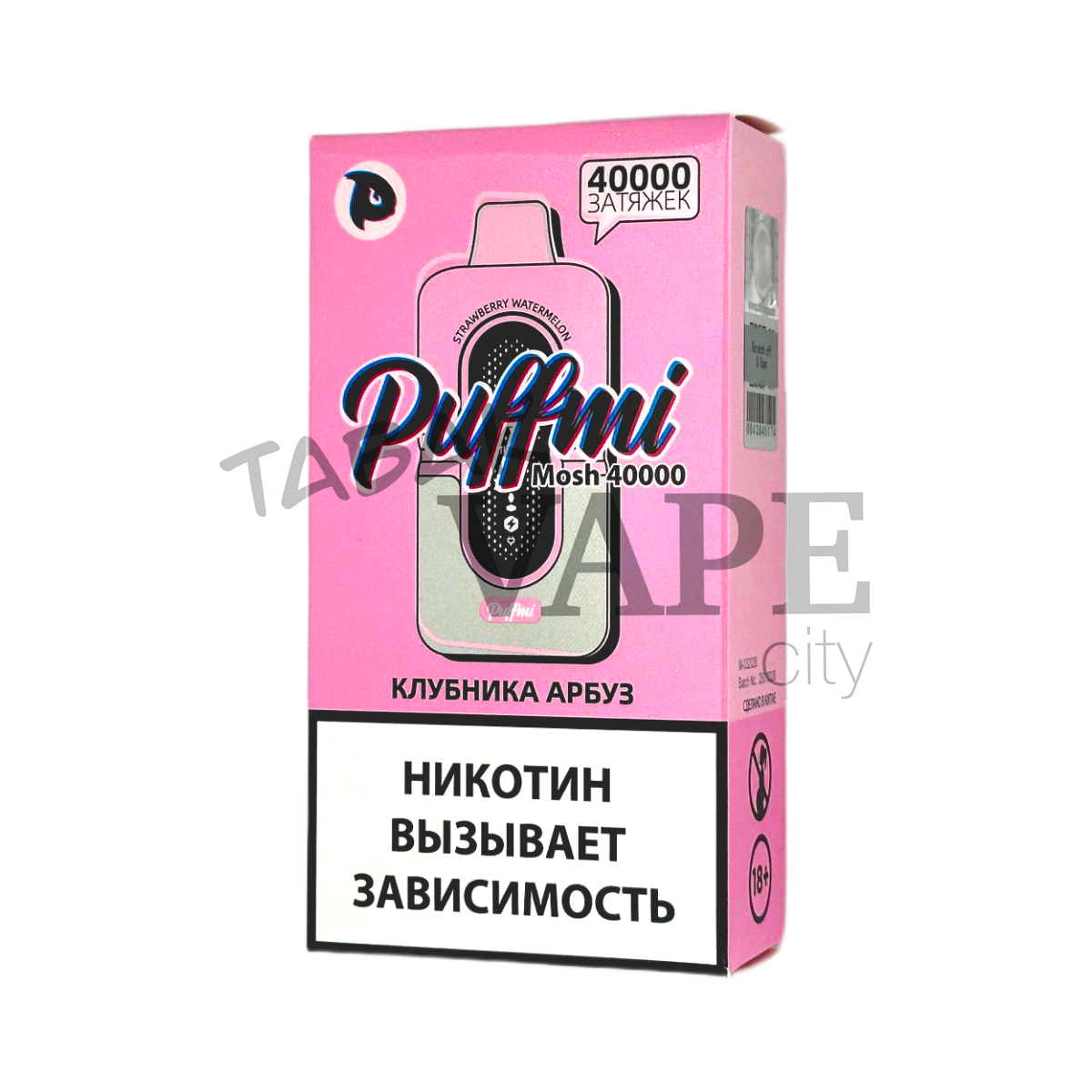 PUFFMI MOSH 40000 Клубника арбуз 2%