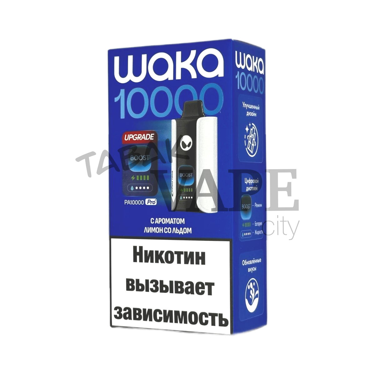 WAKA soPRO PA BOOST 10000 EXTRA Лимон со льдом 1,8%