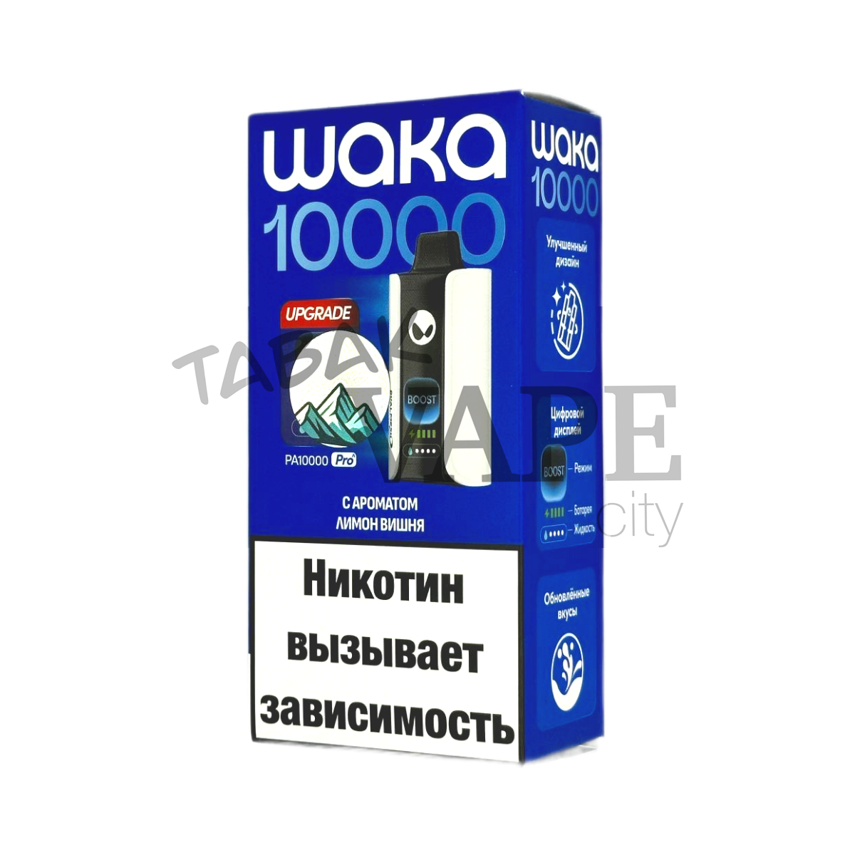 WAKA soPRO PA BOOST 10000 EXTRA Лимон вишня 1,8%