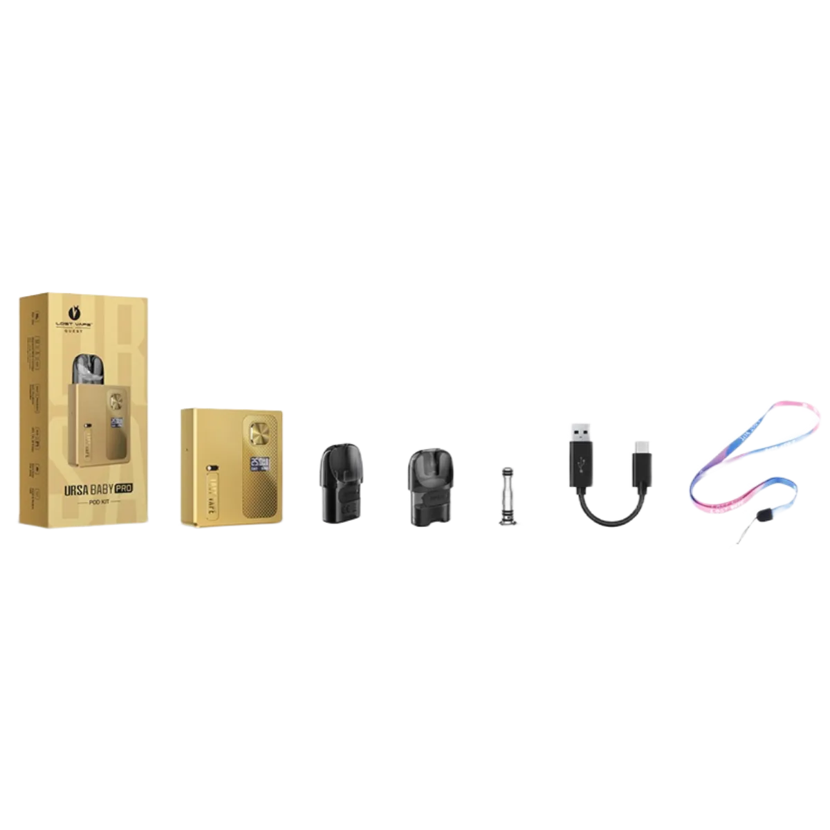 Lost Vape Ursa Baby Pro Pod Kit Classic Black / Черный