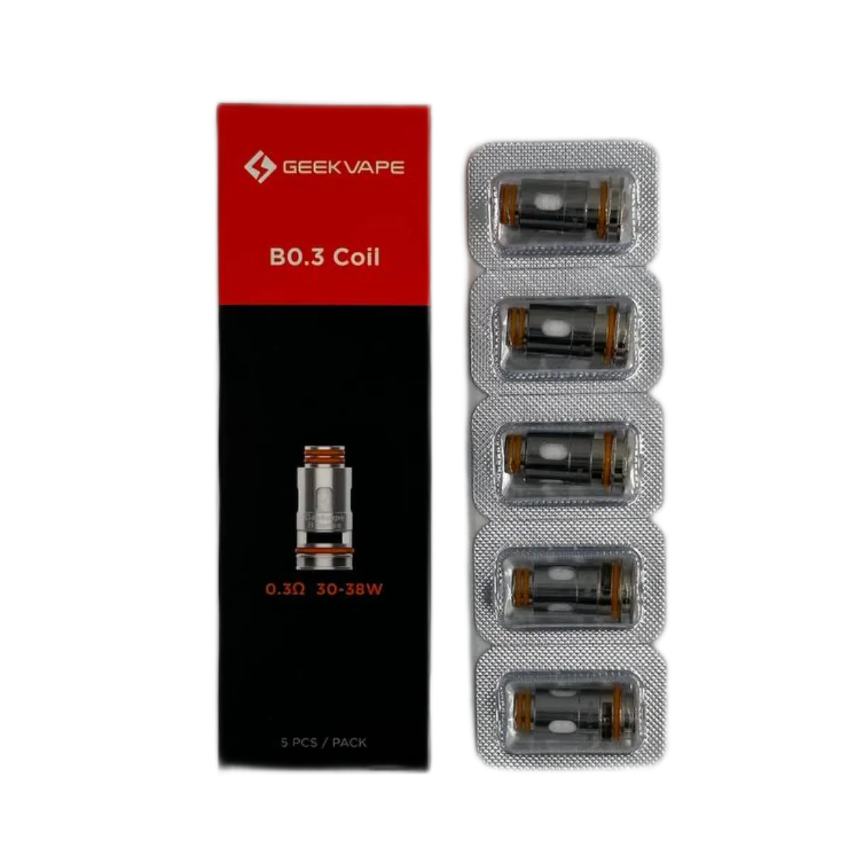 Geek Vape B 0.3ohm Coil (в упак. 5 шт.)