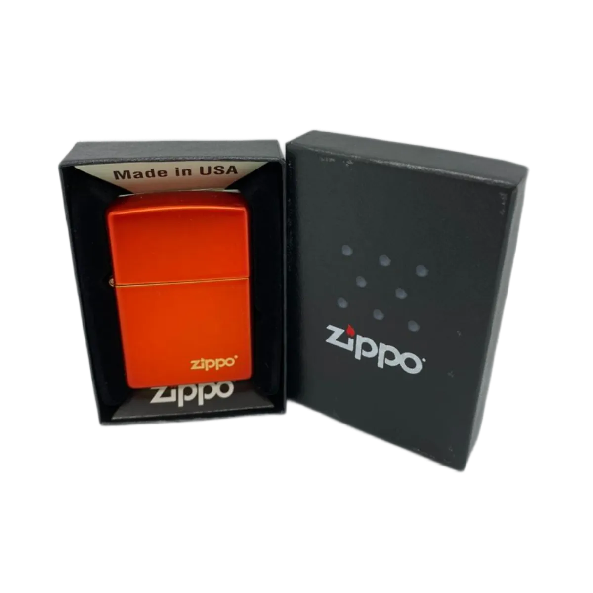 ZIPPO/49475 ZL Classic с покр. Metallic Red, латунь/сталь, красная, матов., 38x13x57 мм