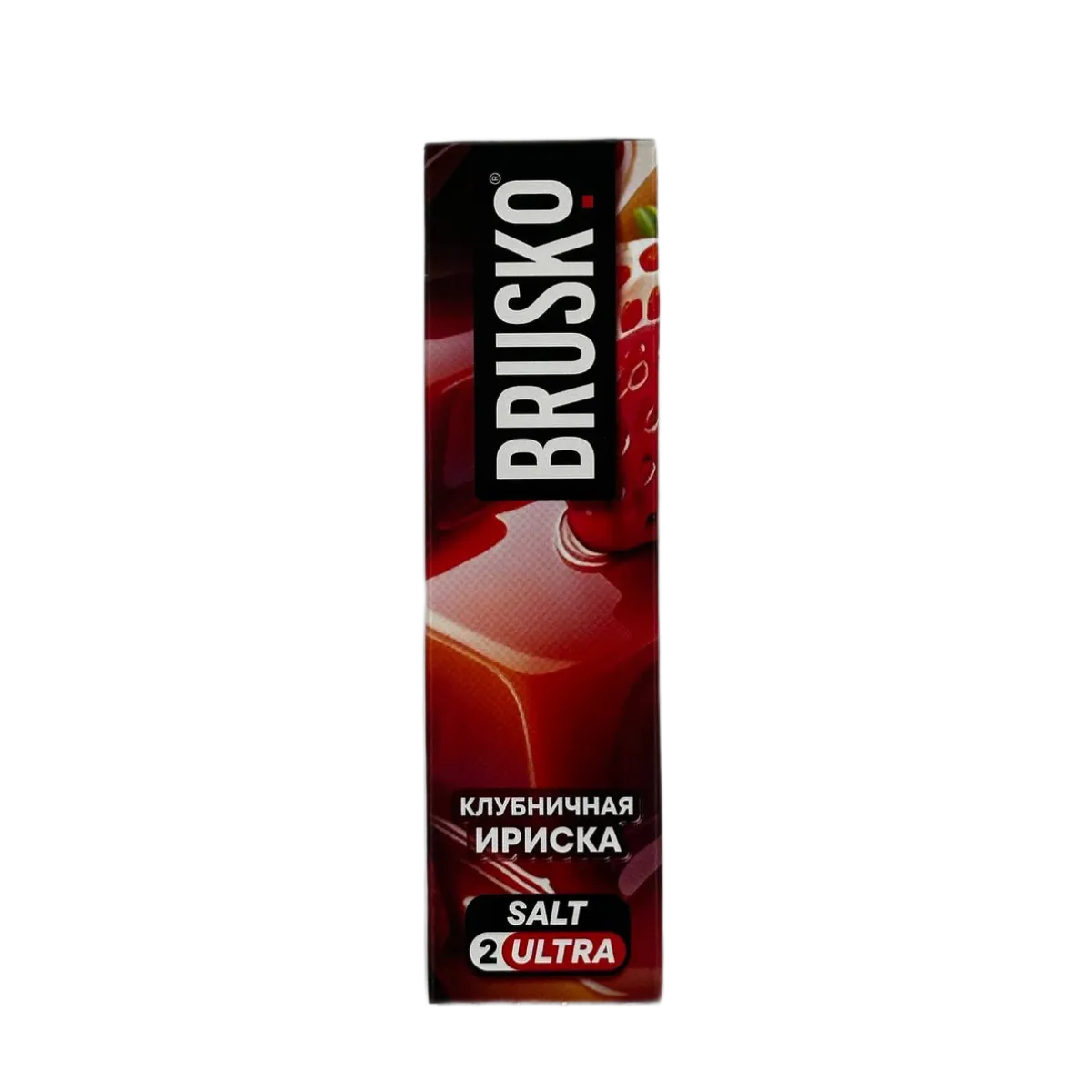 Brusko Salt (Chubby) ultra Клубничная ириска 35мл.20мг.