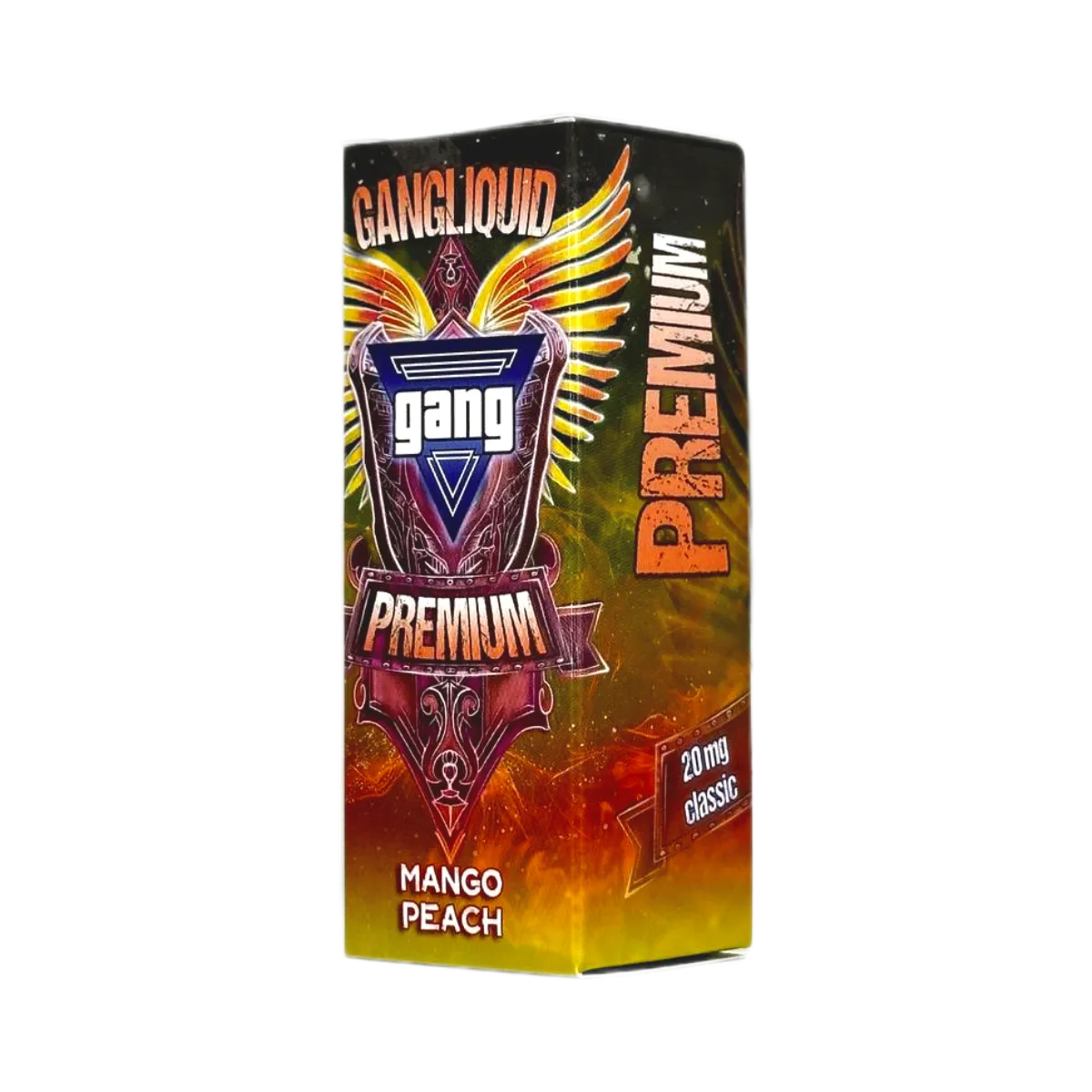 GANG Premium Манго персик 30мл.20мг.