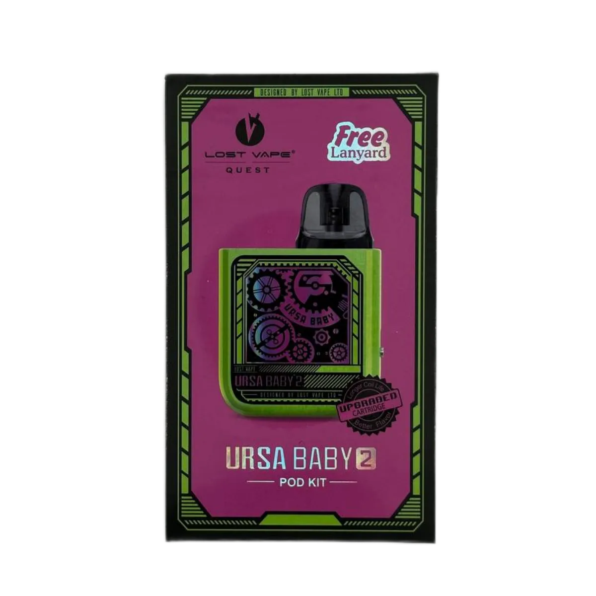 Lost Vape Ursa Baby 2 Pod Kit 900mAh Зеленый