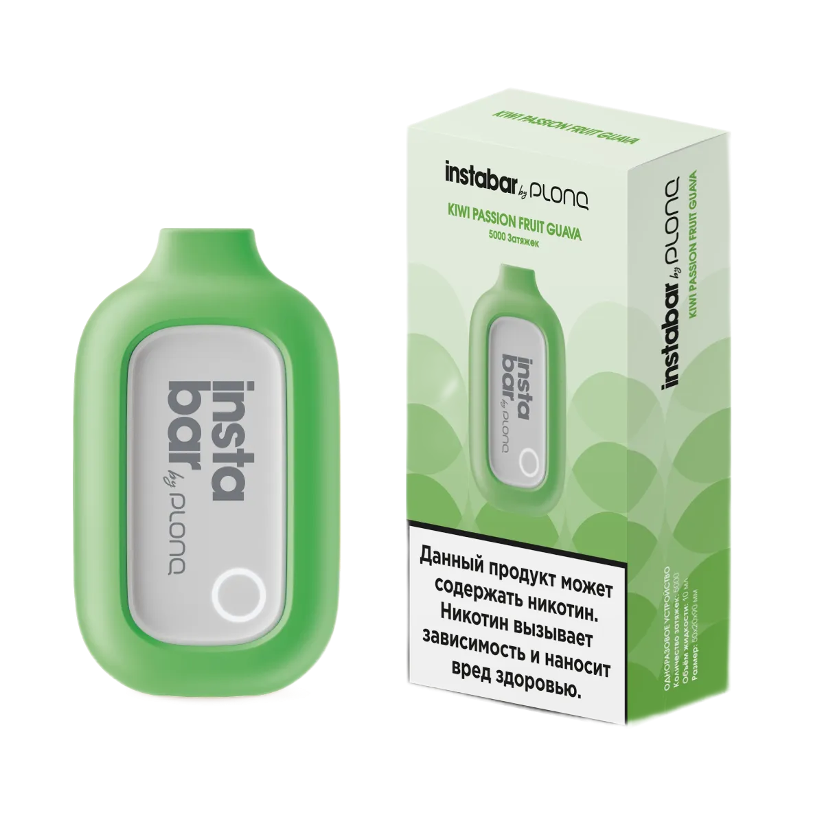 INSTABAR by PLONQ 5000 Киви маракуйя гуава 2%