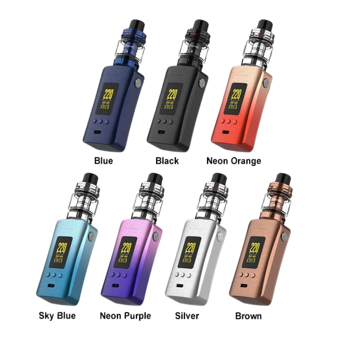 Vaporesso GEN 200 Kit Silver VRR-0065F