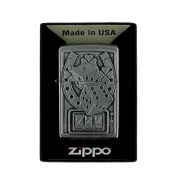 ZIPPO/49294 Lucky 7 покр.Street Chrome, лат/сталь, серебро