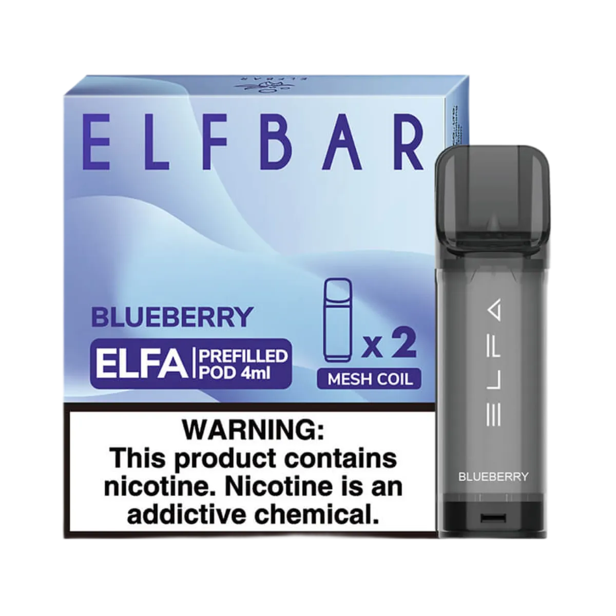 Картридж ELFBAR Черника 4мл х 2шт