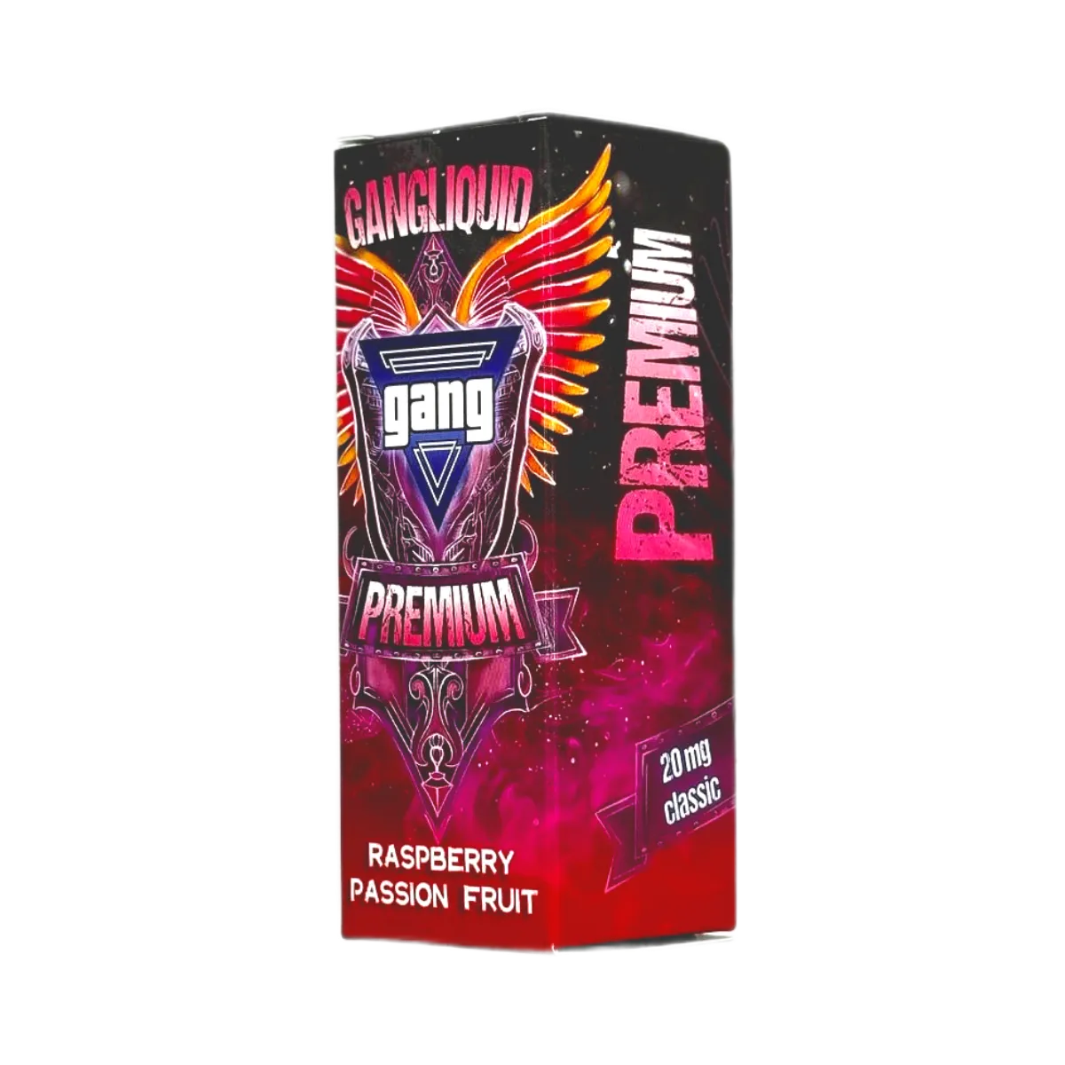 GANG Premium Малина маракуйя 30мл.20мг.