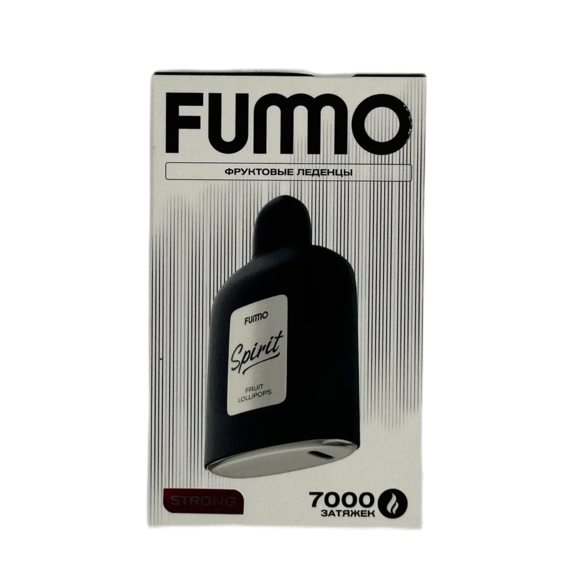 FUMMO SPIRIT 7000 Strong Фруктовые леденцы 2%