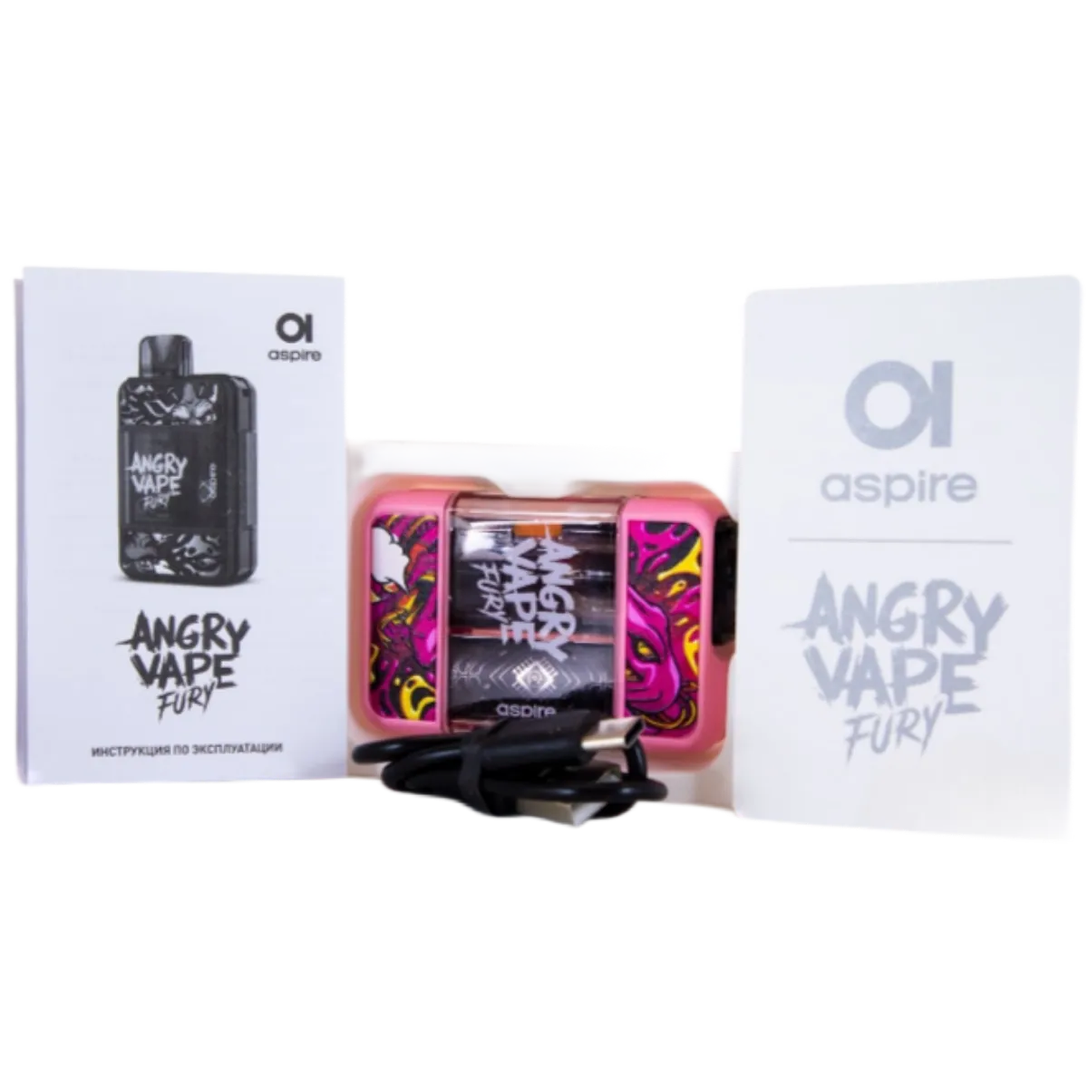 BRUSKO ANGRY VAPE FURY 650mAh Красный