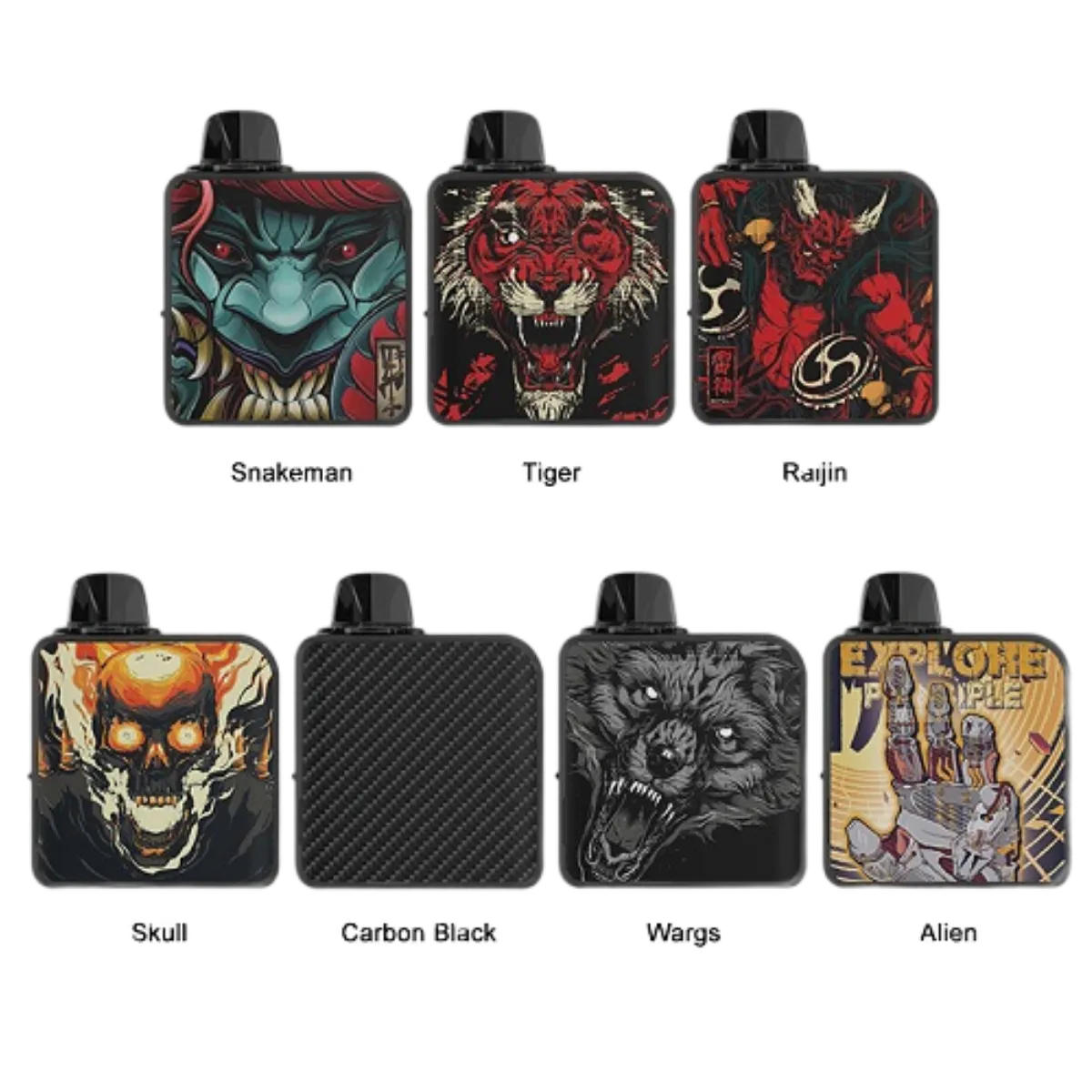 RINCOE Jellybox Nano X 1000mAh Pod Kit Wargs RK-025WG