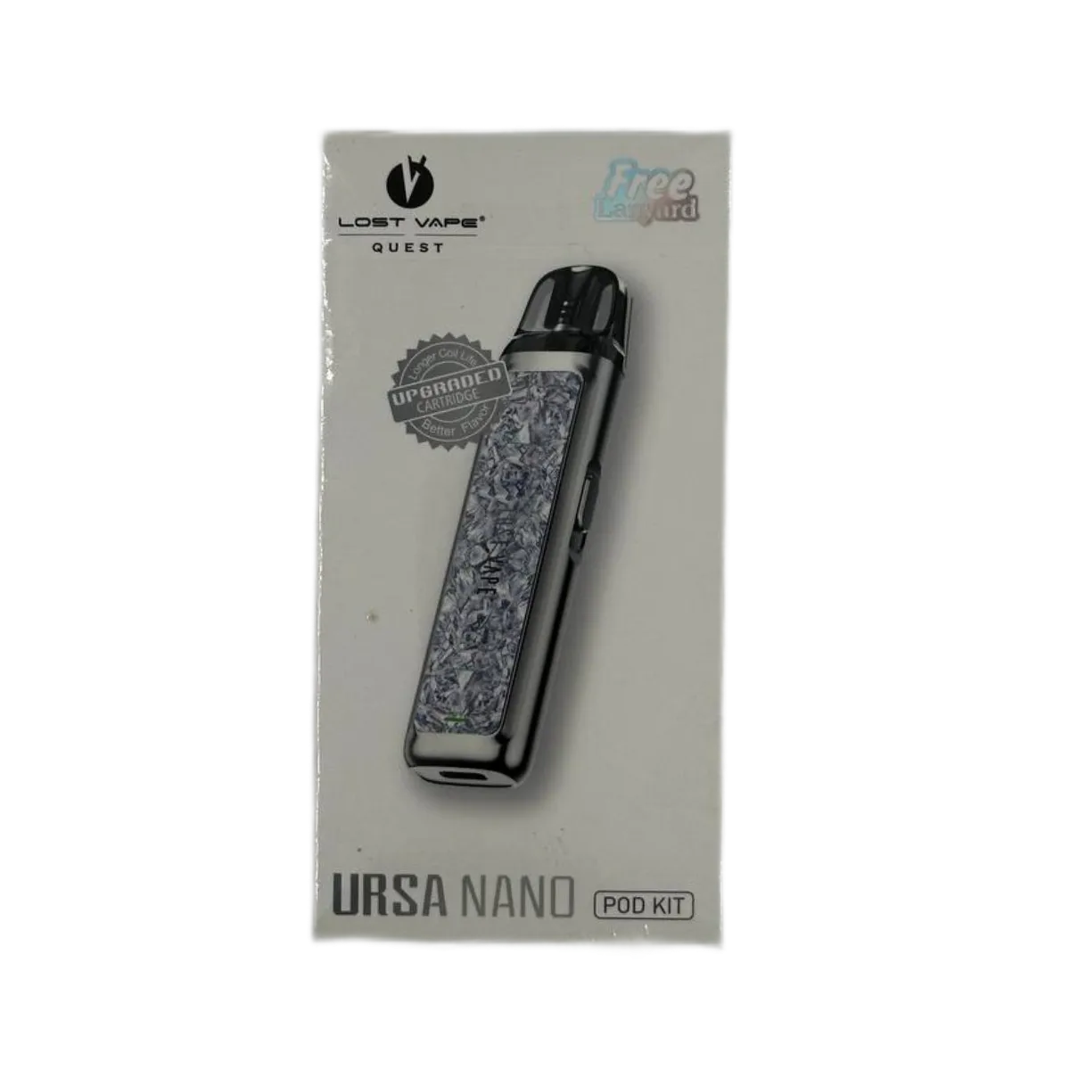 Lost Vape Ursa Nano Pod Kit 800mAh Silver Frost