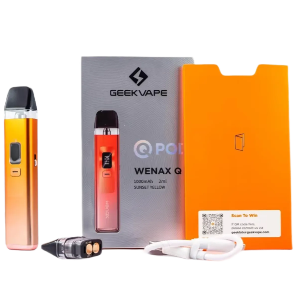 Geek Vape Wenax Q 1000mAh Pod Kit Sakura Pink