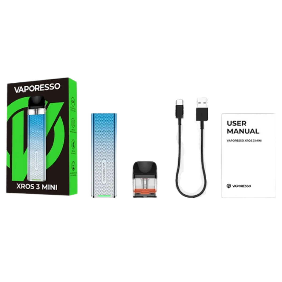 Vaporesso XROS 3 Mini 1000mAh Pod Kit Lilac Purple VRR-0090J