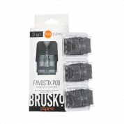 Картридж BRUSKO FAVOSTIX  0,6 Ом (упаковка 3 шт)