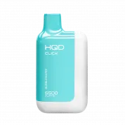HQD CLICK 5500 Жвачка мята арбуз 2%