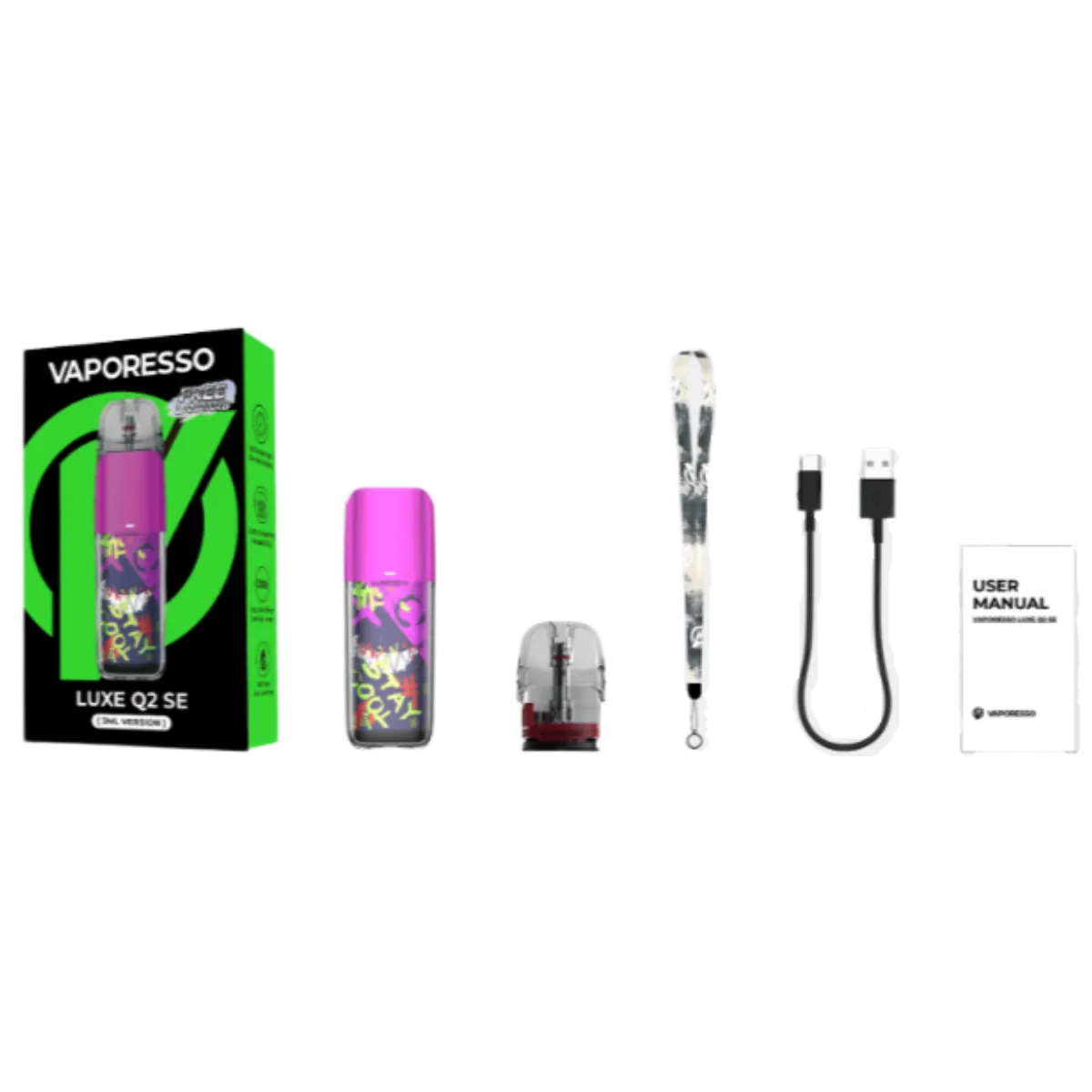 Vaporesso LUXE Q2 SE 1000mAh Digital Blue VRR-0096E