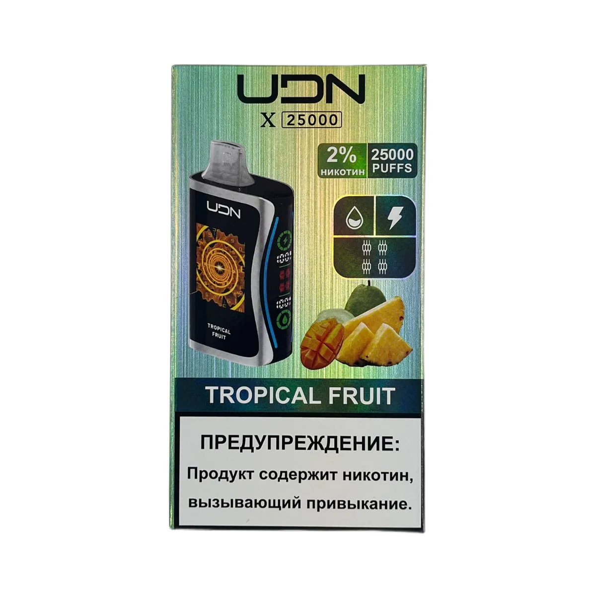 UDN X 25000 Тропические фрукты 2%